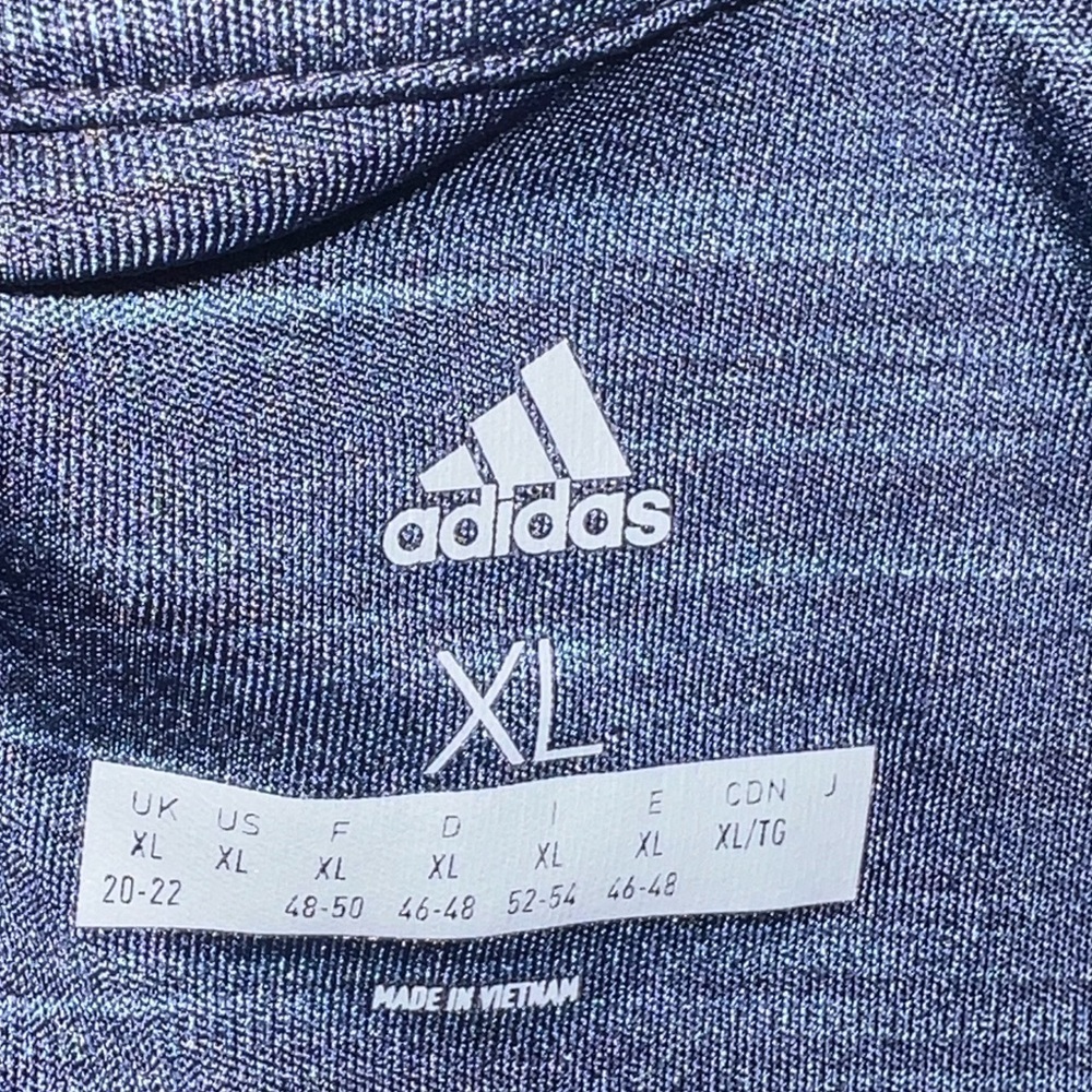 Adidas- Navy quarter zip up - Picture 5 of 5
